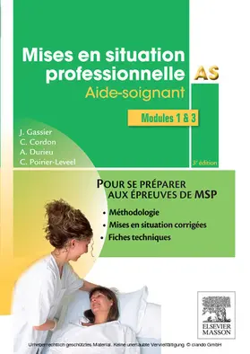 Gassier / Cordon / Durieu |  Mises en situation professionnelle AS | eBook | Sack Fachmedien