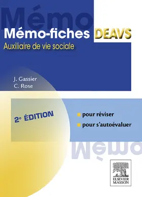 Gassier / Rose |  Mémo-fiches DEAVS | eBook | Sack Fachmedien