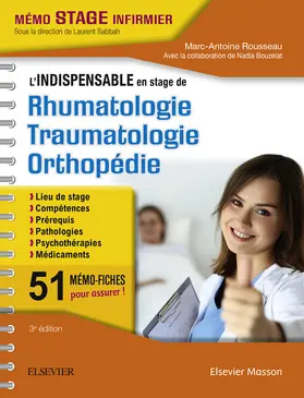 Rousseau |  L'indispensable en STAGE de Rhumatologie - Traumatologie - Orthopédie | eBook | Sack Fachmedien