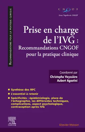 Vayssière / Agostini / Hulin |  Prise en charge de l'IVG | eBook | Sack Fachmedien