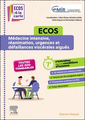 Collège des Enseignants de Médecine |  ECOS Médecine intensive, réanimation, urgences et défaillances viscérales aiguës | Buch |  Sack Fachmedien