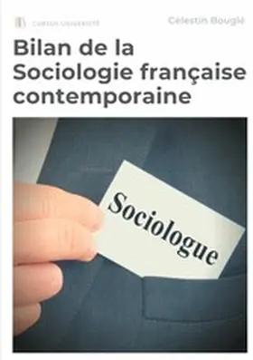Bouglé |  Bilan de la Sociologie française contemporaine | eBook | Sack Fachmedien