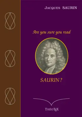 Saurin |  Are you sure you read Saurin ? | eBook | Sack Fachmedien