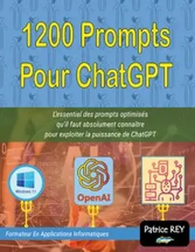 Rey |  1200 prompts pour chatgpt | eBook | Sack Fachmedien