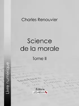 Renouvier | Science de la morale | E-Book | www.sack.de