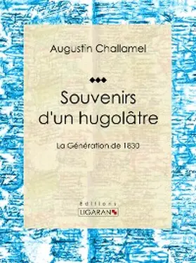 Challamel |  Souvenirs d'un hugolâtre | eBook | Sack Fachmedien