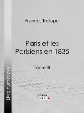 Trollope |  Paris et les Parisiens en 1835 | eBook | Sack Fachmedien