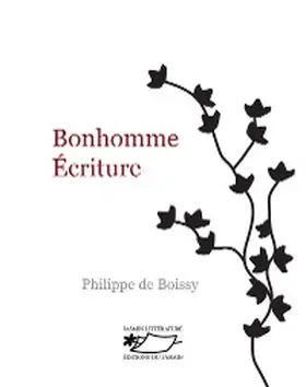 de Boissy |  Bonhomme Ecriture | eBook | Sack Fachmedien