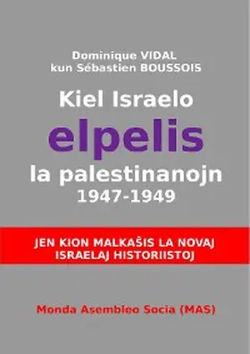 Vidal / Boussois |  Kiel Israelo elpelis la palestinanojn 1947-1949 | eBook | Sack Fachmedien