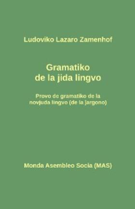 Zamenhof |  Jida gramatiko | eBook | Sack Fachmedien