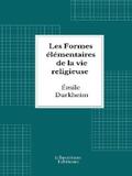 Durkheim |  Les Formes élémentaires de la vie religieuse | eBook | Sack Fachmedien