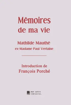 Mauté / Mon Autre Librairie |  Mémoires de ma vie | eBook | Sack Fachmedien