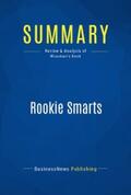 Wiseman |  Summary: Rookie Smarts | eBook | Sack Fachmedien