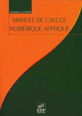 Guilpin |  Manuel de calcul numérique appliqué | eBook | Sack Fachmedien