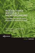 Lors / Feugeas / Tribollet |  Interactions Materials - Microorganisms | eBook | Sack Fachmedien