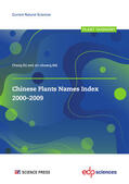 DU / Du / MA |  Chinese Plants Names Index 2000-2009 | eBook | Sack Fachmedien