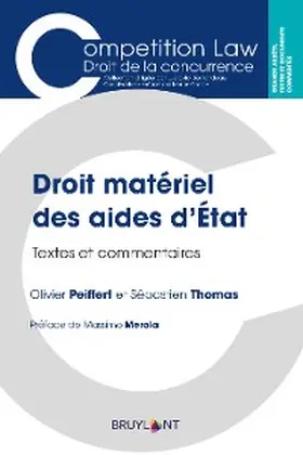 Peiffert / Thomas |  Droit matériel des aides d'État | eBook | Sack Fachmedien