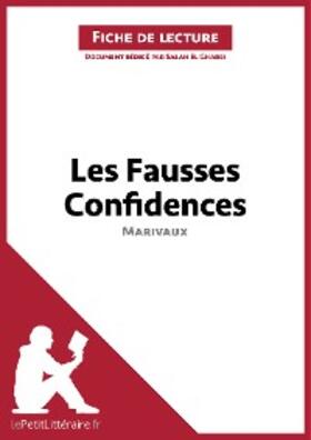 El Gharbi |  Les Fausses Confidences de Marivaux (Fiche de lecture) | eBook | Sack Fachmedien