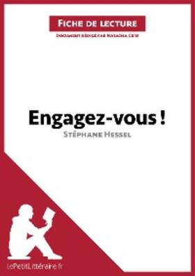 Cerf | Engagez-vous ! de Stéphane Hessel (Fiche de lecture) | E-Book | www.sack.de