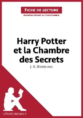 Panneel |  Harry Potter et la Chambre des secrets de J. K. Rowling (Fiche de lecture) | eBook | Sack Fachmedien