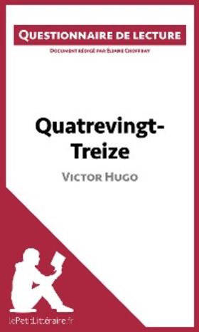 Choffray |  Quatrevingt-Treize de Victor Hugo | eBook | Sack Fachmedien