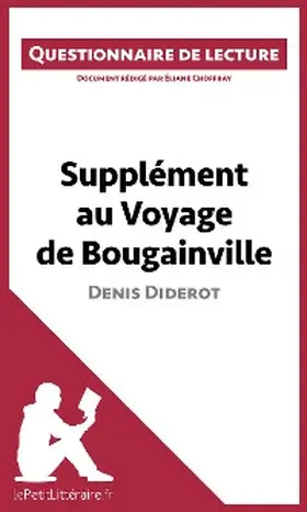 Choffray |  Supplément au Voyage de Bougainville de Denis Diderot | eBook | Sack Fachmedien