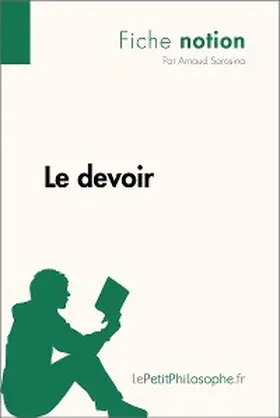 Sorosina | Le devoir (Fiche notion) | E-Book | www.sack.de