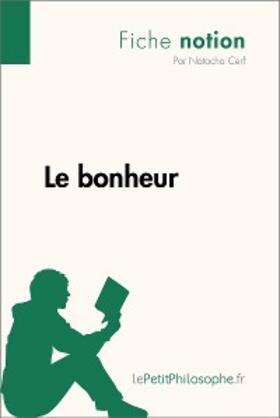 Cerf |  Le bonheur (Fiche notion) | eBook | Sack Fachmedien