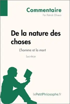 Olivero |  De la nature des choses de Lucrèce - L'homme et la mort (Commentaire) | eBook | Sack Fachmedien