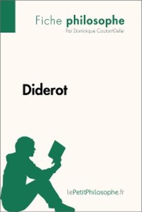 Coutant-Defer |  Diderot (Fiche philosophe) | eBook | Sack Fachmedien