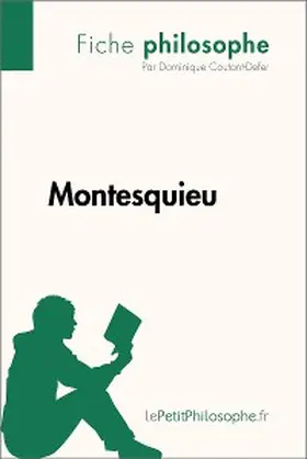 Coutant-Defer |  Montesquieu (Fiche philosophe) | eBook | Sack Fachmedien