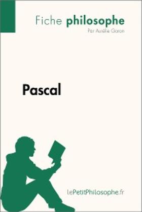 Garon | Pascal (Fiche philosophe) | E-Book | www.sack.de