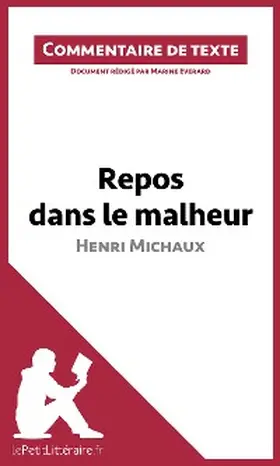 Everard |  Repos dans le malheur d'Henri Michaux | eBook | Sack Fachmedien