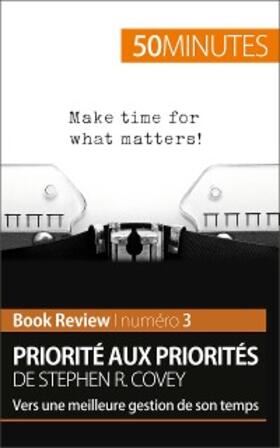 Sanna |  Priorité aux priorités de Stephen R. Covey (Book review) | eBook | Sack Fachmedien