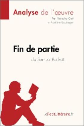 Cerf / Boulanger |  Fin de partie de Samuel Beckett (Analyse de l'oeuvre) | eBook | Sack Fachmedien