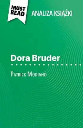 Pépin |  Dora Bruder ksiazka Patrick Modiano (Analiza ksiazki) | eBook | Sack Fachmedien