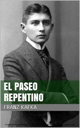 Kafka |  El paseo repentino | eBook | Sack Fachmedien