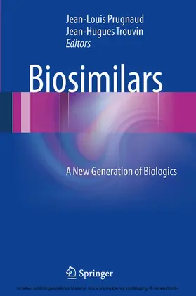 Prugnaud / Trouvin | Biosimilars | E-Book | www.sack.de
