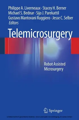 Liverneaux / Berner / Bednar |  Telemicrosurgery | eBook | Sack Fachmedien