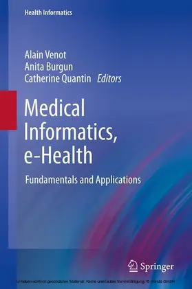 Venot / Burgun / Quantin | Medical Informatics, e-Health | E-Book | sack.de