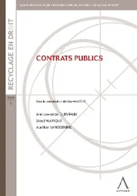 Anthemis / Collectif |  Contrats publics | eBook | Sack Fachmedien