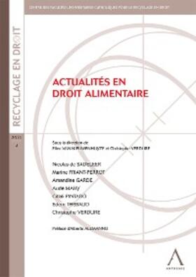 Collectif / Anthemis |  Actualités en droit alimentaire | eBook | Sack Fachmedien