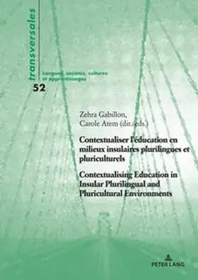  Contextualiser l'éducation en milieux insulaires plurilingues et pluriculturels Contextualising Education in Insular Plurilingual and Pluricultural Environments | Buch |  Sack Fachmedien