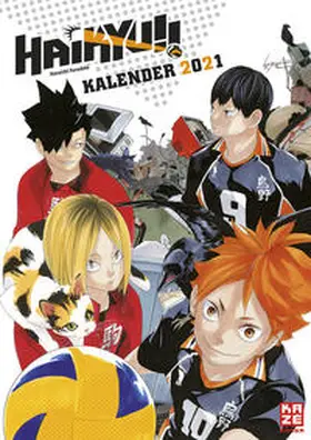 Furudate |  Kalender 2021 - Haikyu | Sonstiges |  Sack Fachmedien