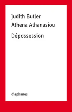 Butler / Athanasiou |  Dépossession | Buch |  Sack Fachmedien