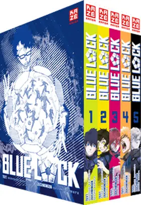 Nomura |  Blue Lock - Band 1-5 im Sammelschuber | Buch |  Sack Fachmedien