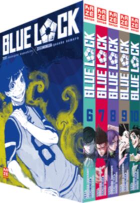 Nomura |  Blue Lock - Band 6-10 im Sammelschuber | Buch |  Sack Fachmedien