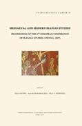 Krasnowolska / Szuppe / Pedersen |  Mediaeval and Modern Iranian Studies: Proceedings of the 6th European Conference of Iranian Studies (Vienna, 2007) | Buch |  Sack Fachmedien