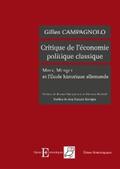 Campagnolo |  Critique de l’économie politique classique | eBook | Sack Fachmedien