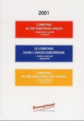 Various |  Lobbying in the European Union | Buch |  Sack Fachmedien